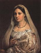 RAFFAELLO Sanzio Wearing veil woman oil painting